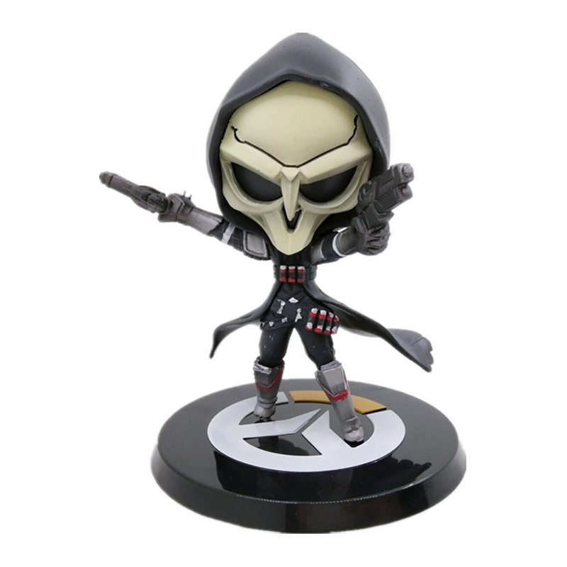 守望先锋手办 Q版 死神 黑色 二次元模型玩具摆件