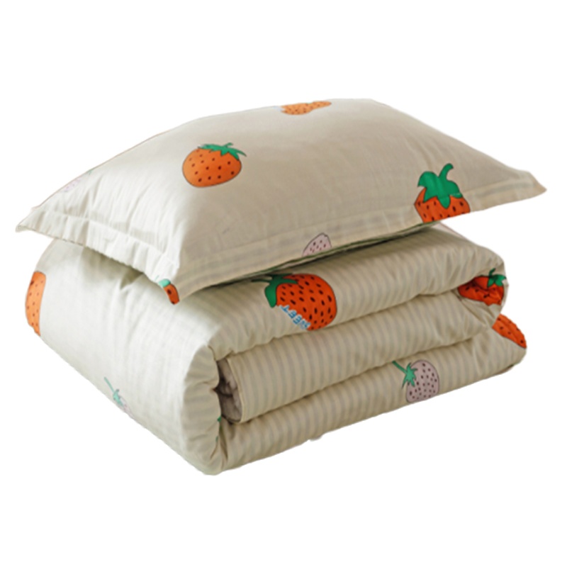 宿舍床上用品单人学生床单被套被子三件套