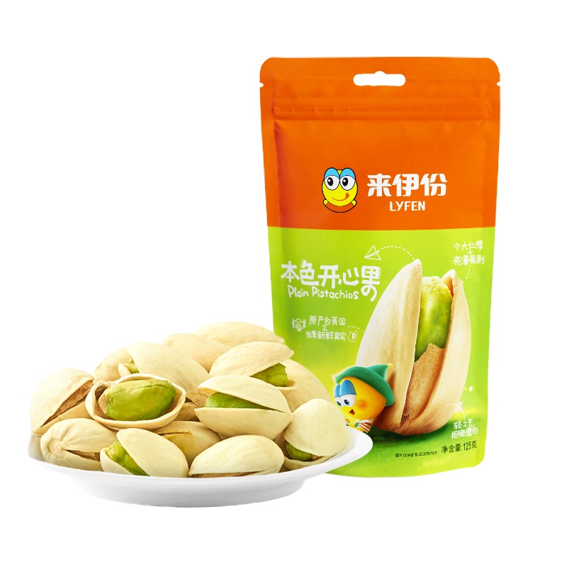 来伊份-本色开心果125g*3