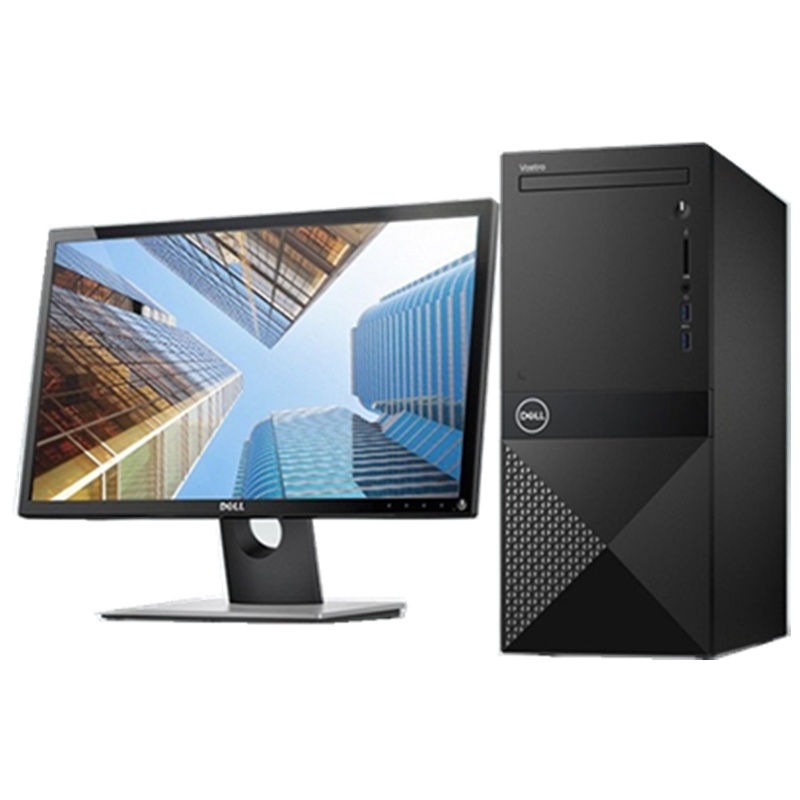 戴尔(DELL)灵越Vostro 3671台式电脑套装（2G独显+24寸显示器）