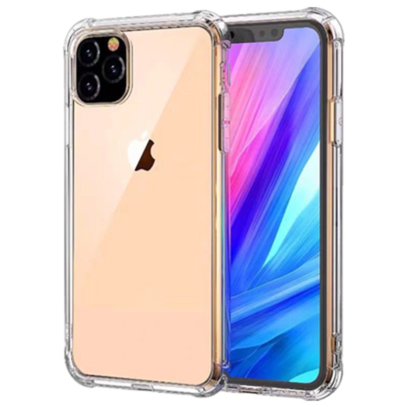 VIPin 苹果12/12mini/11/11pro max/x/xs/xr/xsmax手机壳送膜四角气囊防摔TPU软壳