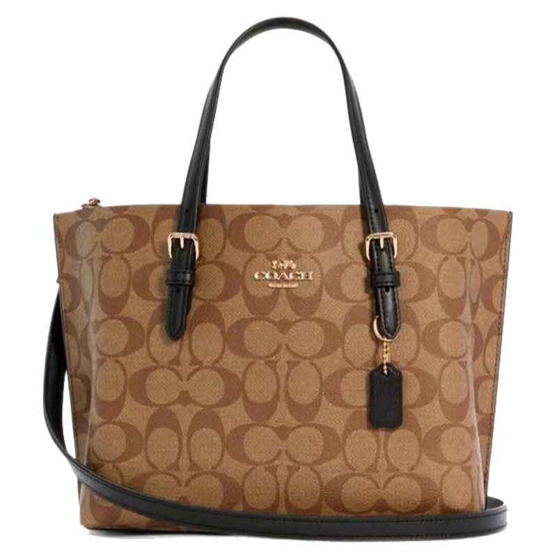 COACH 女士老花款手提单肩包