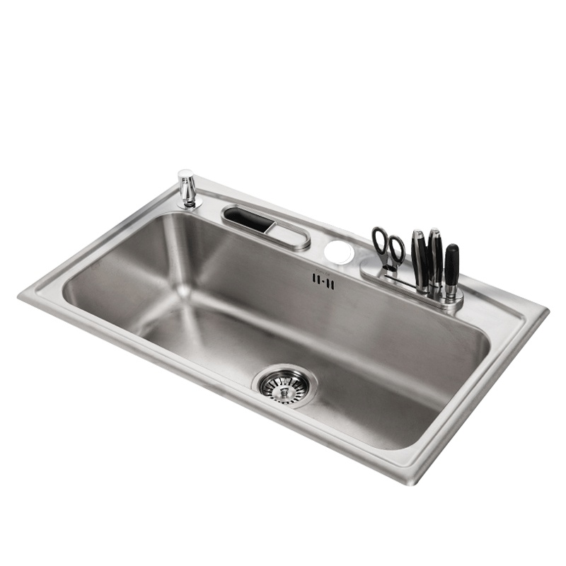 科勒水槽米尔顿台上不锈钢水槽+龙头套餐3644T-2KD-NA厨盆洗菜盆
