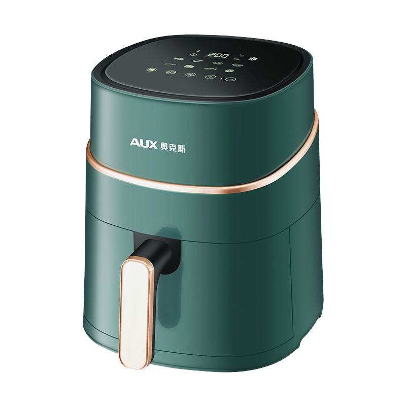 奥克斯(AUX)空气炸锅家用多功能全自动大容量空气电炸锅机_5.5升旋钮款