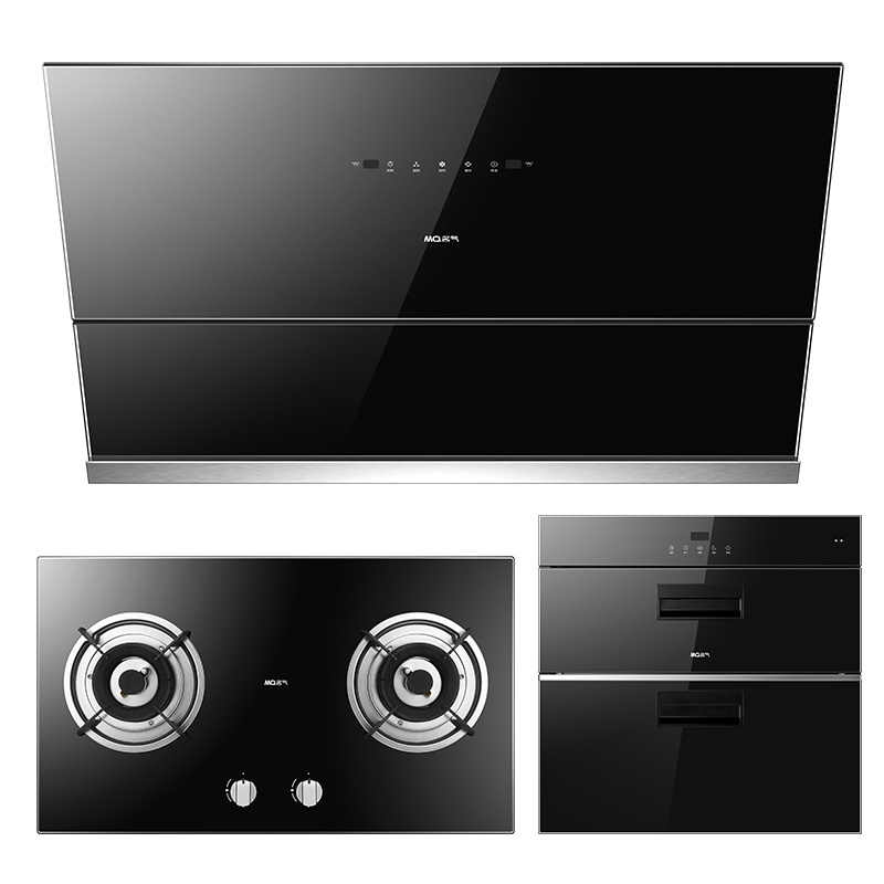 老板名气(MQ)烟灶套装2535A+B311A+X101A (天然气)21立方大吸力 智能操控 爆炒大火力