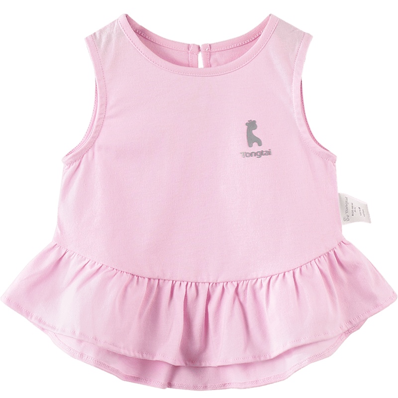 童泰(TONGTAI)夏季婴儿衣服3-18月女宝宝背心女婴儿背心裙衫夏季儿童裙子