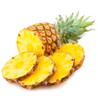 【琼洲果业】湛江大菠萝1个装 单个重约2.5斤 香水菠萝香甜爽口 果肉厚实，香甜爽口