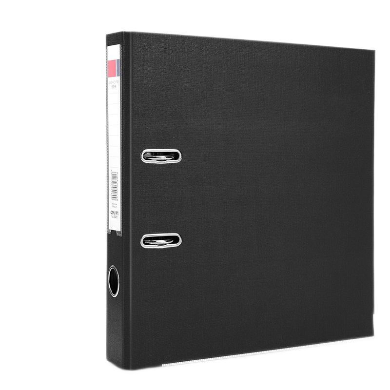 得力(deli)两孔夹文件夹 2孔文件夹活页打孔A4文件夹 D型二孔 73mm背脊宽 5481-5