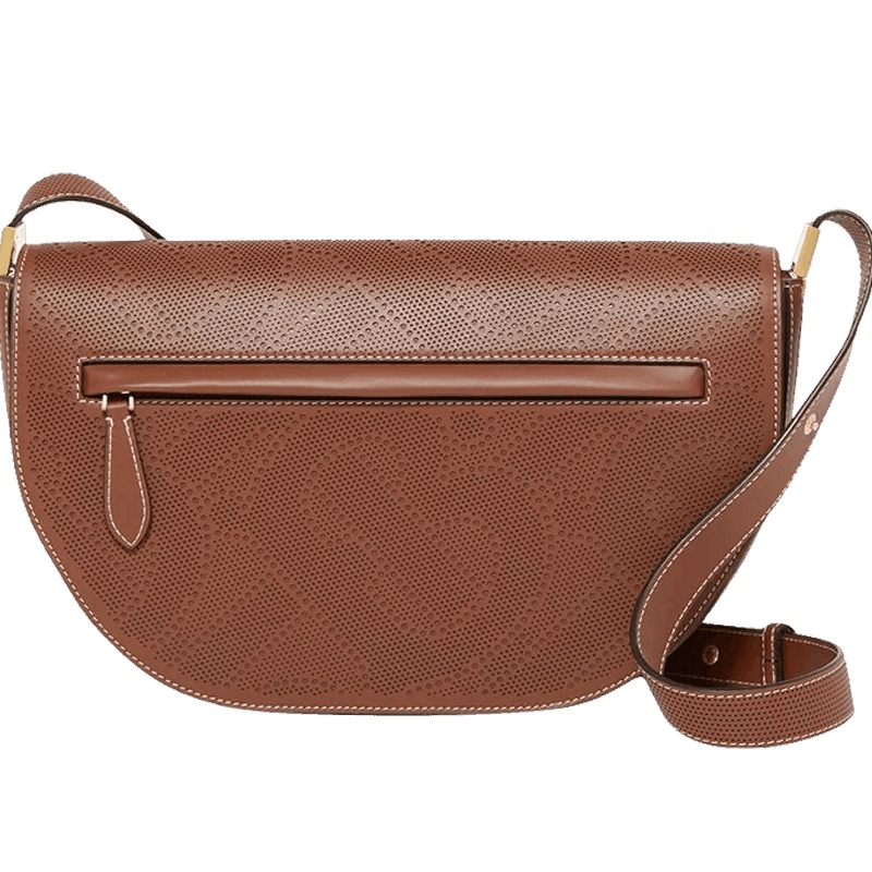 博柏利BURBERRY 腋下包 TB标识 光面皮 8036790 女士斜挎包