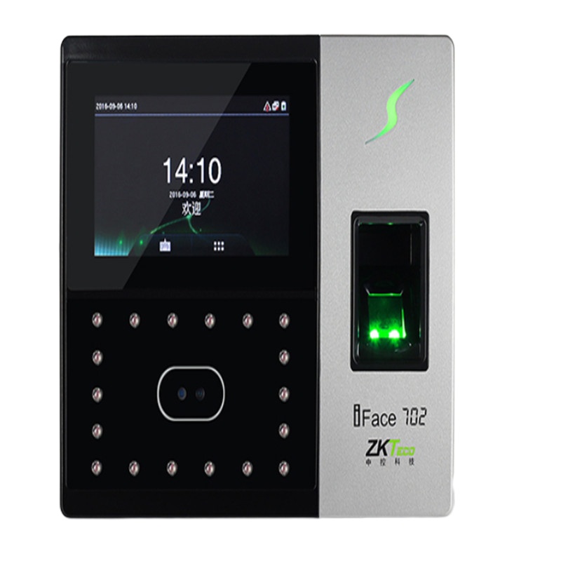 中控智慧iface702人脸识别考勤机 1000人脸