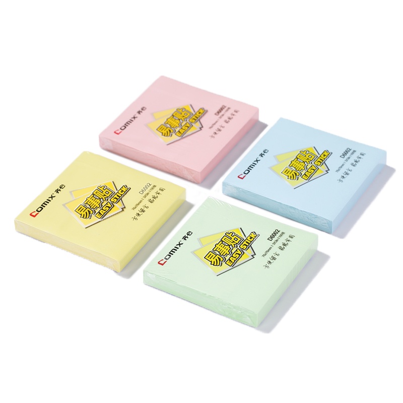 齐心 D6002 办公必备系列易事贴 3X3英寸