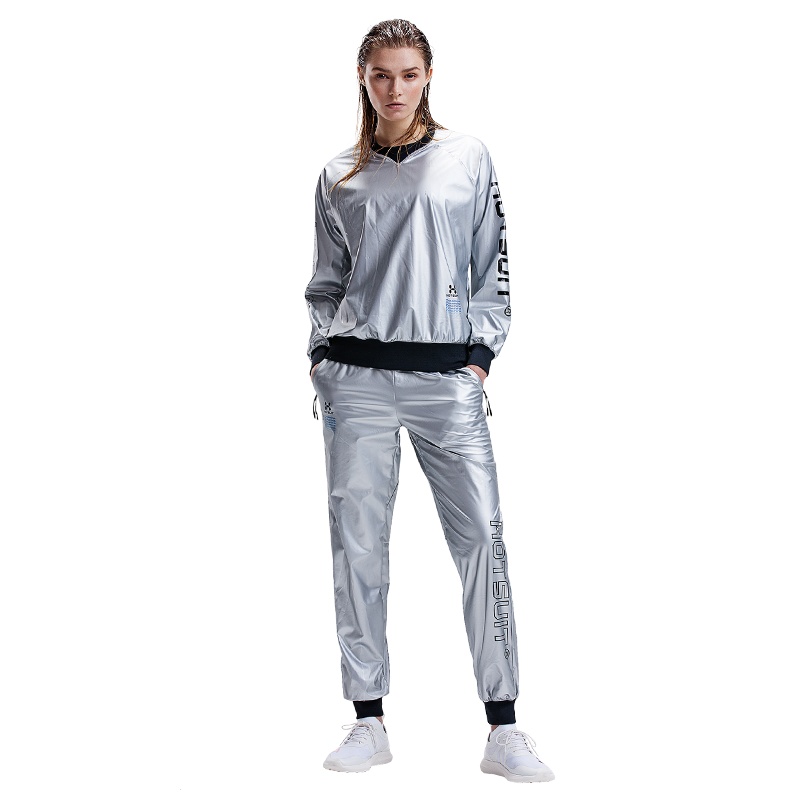 HOTSUIT暴汗服套装女春季新款健身燃脂爆汗运动银膜发汗服