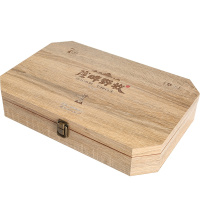 中茶 湖南安化黑茶 茯砖茶 崖畔野放 木盒装760g