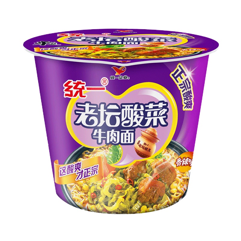统一 老坛酸菜方便面 12捅/箱 A709 44296
