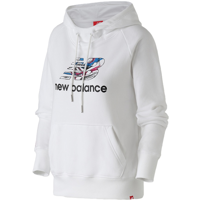 NB\new balance女装卫衣时尚连帽休闲运动服AWT91575-WT
