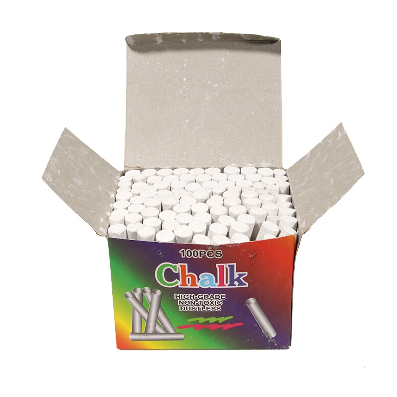 工霸(GONGBA)粉笔黑板贴用粉笔 (100支/盒 )60盒/件 1件