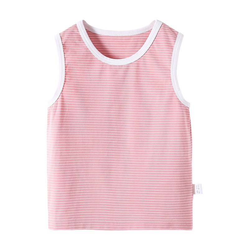 史努比宝宝背心马甲夏季新款婴幼儿男童女童条纹色织背心