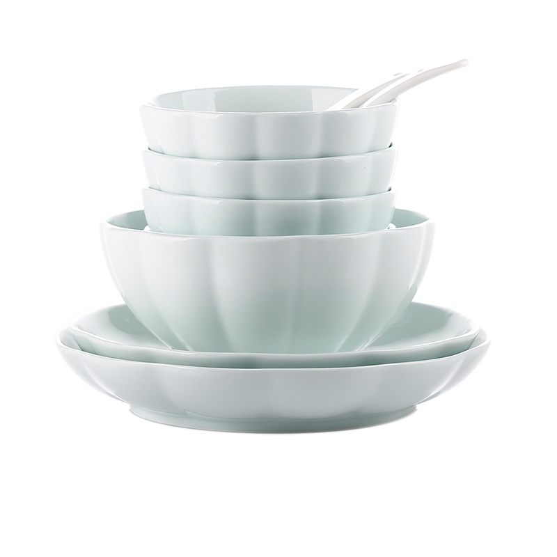 ARIS爱依瑞斯陶瓷餐具套装AS-D3602H金瓜青瓷全家福