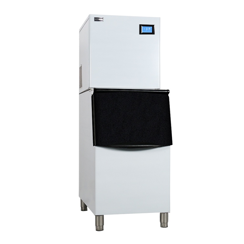 康佳(KONKA)KB-S11制冰机商用 奶茶店酒吧咖啡店冰粒机 大型方冰桶装自来水两用家用预约定时制冰机 156大冰格
