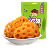 好巴食 香辣味藕片258g 川味下饭菜休闲零食小吃