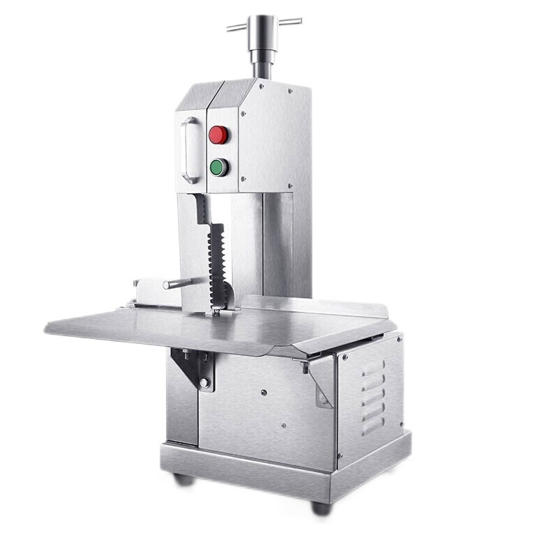 德玛仕(DEMASHI)锯骨机商用 切肉切骨机 大型大功率台式剁骨切鱼机切牛排骨自动电动YF-W120A