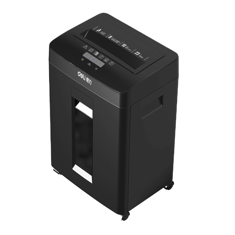 得力14431 碎纸机(黑色) 23L