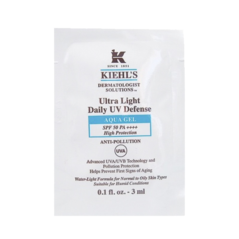 科颜氏Kiehl's水感防晒隔离乳3ml*10