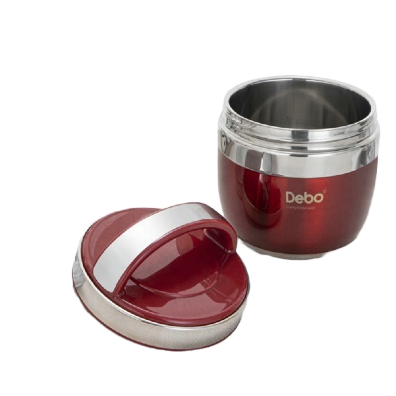 Debo德铂 哈里保温饭盒1.5L保温提锅304不锈钢便携保温饭盒DEP-741 单个装