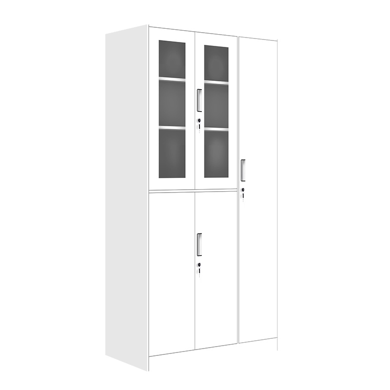 [红心家居]五门员工铁皮更衣柜储物柜存包柜鞋柜职员宿舍换衣柜带锁柜子