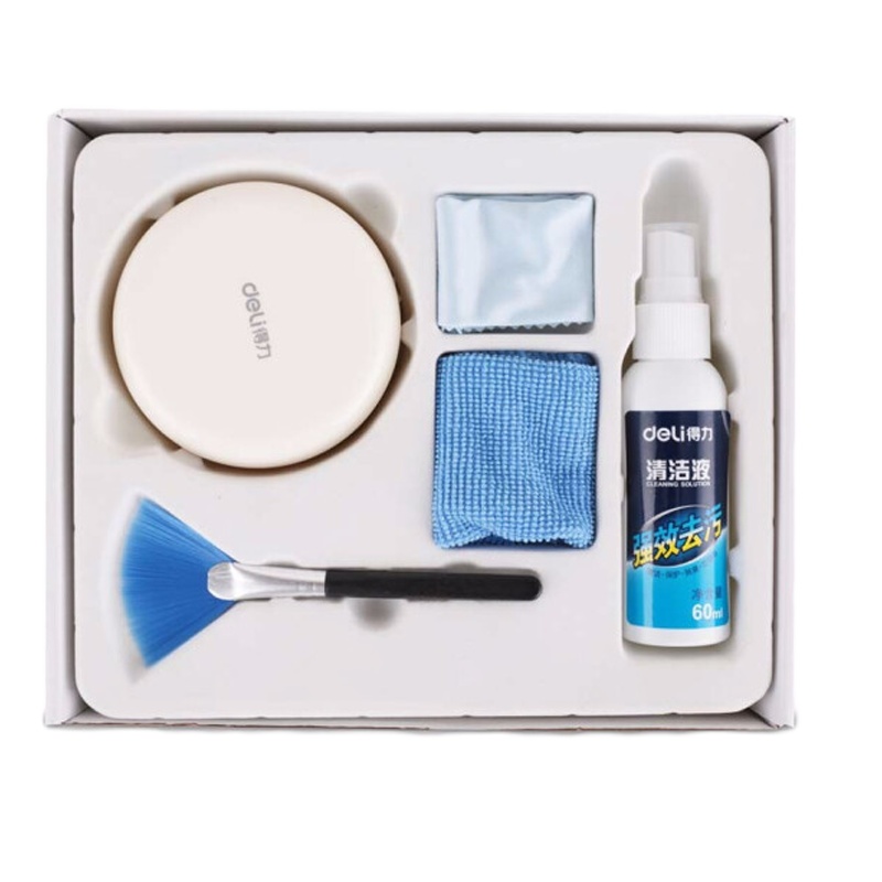 得力(deli) 强吸力桌面吸尘器清洁助手键盘除尘迷你便携 18881