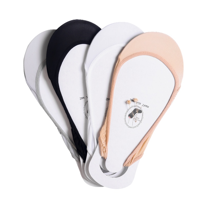 蓓乐妃袜子女士防磨脚冰丝夏季高跟鞋袜脚底隐形袜潮ins薄款脚掌硅胶防滑隐形袜套