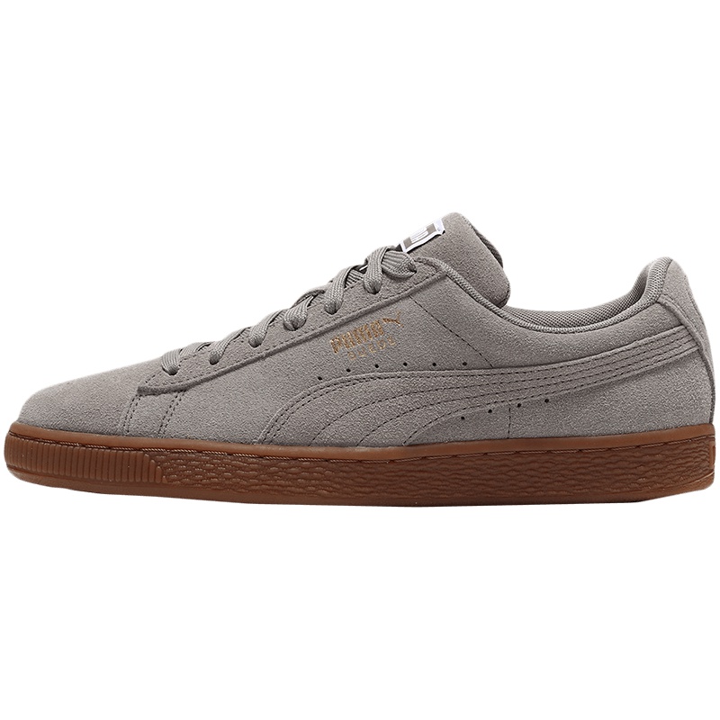 PUMA彪马运动鞋休闲板鞋男鞋女鞋36534747 36534747大象灰+金色