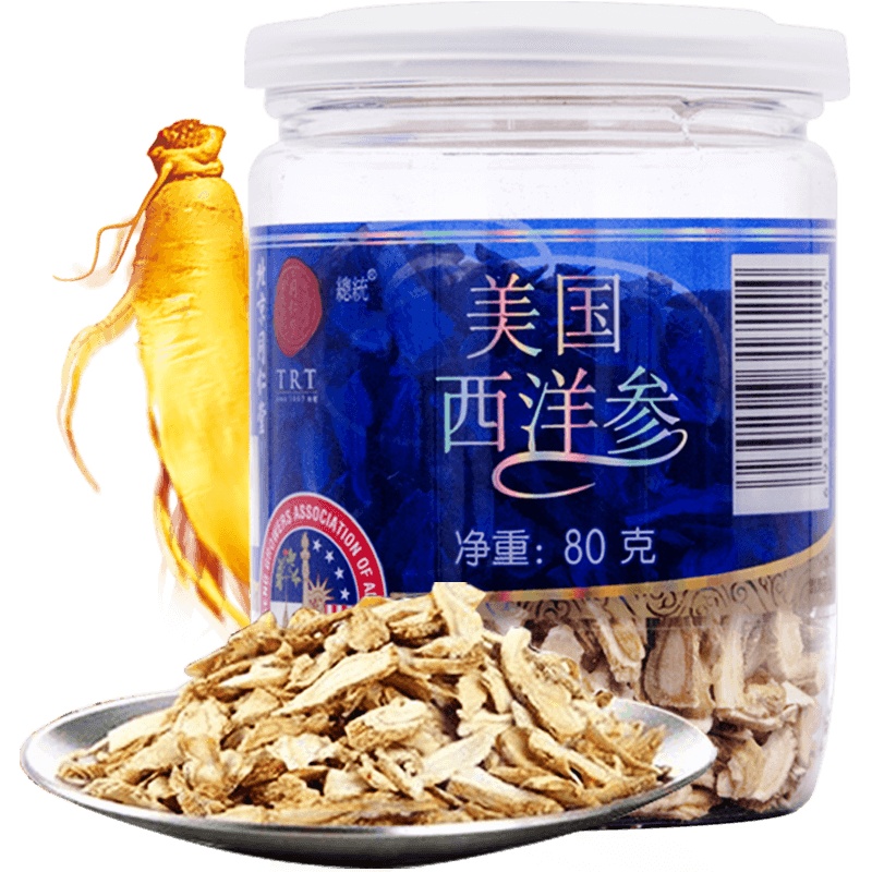 同仁堂西洋参片-80克