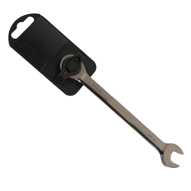 万克宝镜面全抛光两用扳手优质碳钢扳手 16mm W073218