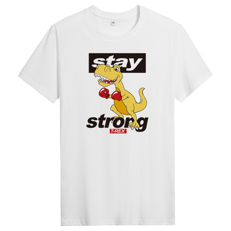 夏季男士纯棉短袖t恤修身圆领男生体恤潮流男装半袖 DT11007