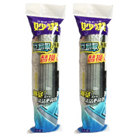 妙洁 巨易吸滚轮胶棉拖把替换头 2个装 MOJT(L)