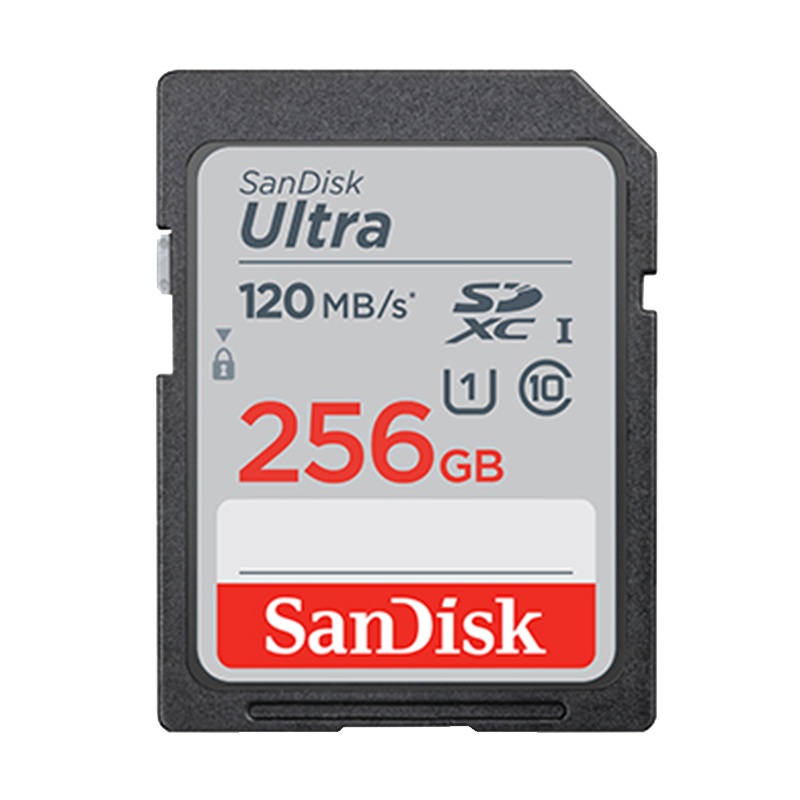 [免邮]闪迪(SanDisk)SD卡256G内存卡Class10高速120MB/s单反微单数码相机内存卡SDXC存储卡