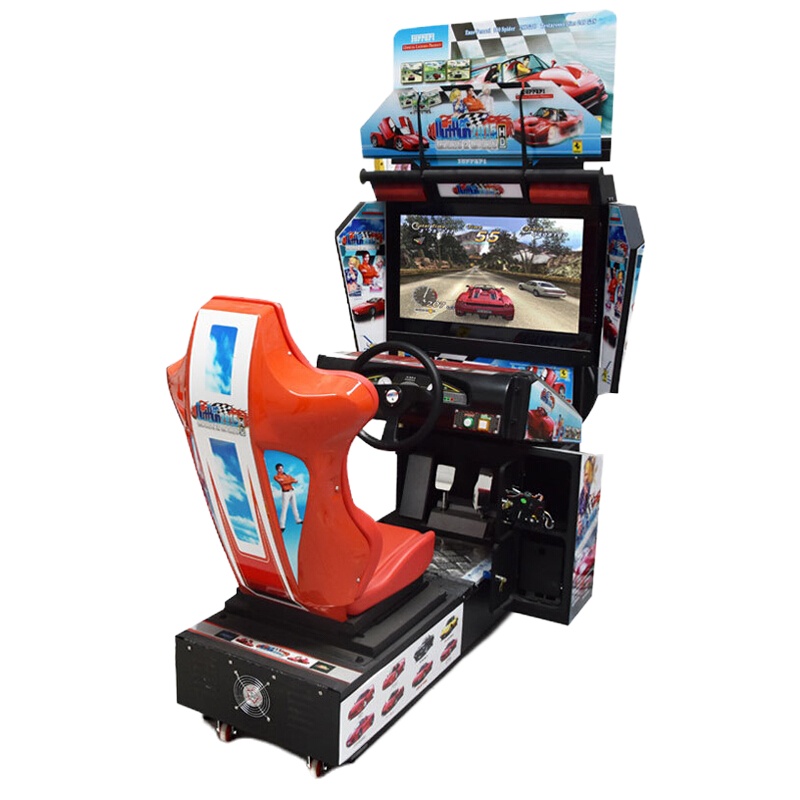 高清环游赛车游戏机 模拟驾驶 动感街机 游艺机 32寸大屏高配 GD