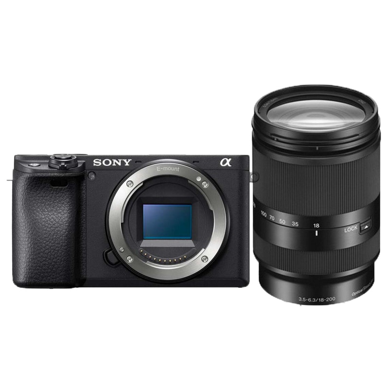 索尼(SONY) A6400(FE18-200)微单™数码相机 黑色 ( ILCE-6400/A6400)