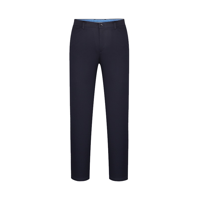 Youngor/雅戈尔秋季新品男士商务正装含羊毛蓝色DP免烫西裤493FWY