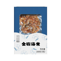 姚朵朵金钩海米100g盒装 淡干虾米无盐 小虾仁干货海鲜