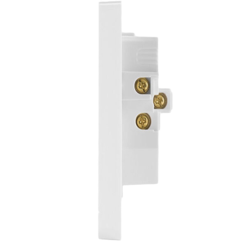 金穗慧采 6312 开关插座 10A五孔插座 绎尚系列 镜瓷白色 5孔插座面板 2个装