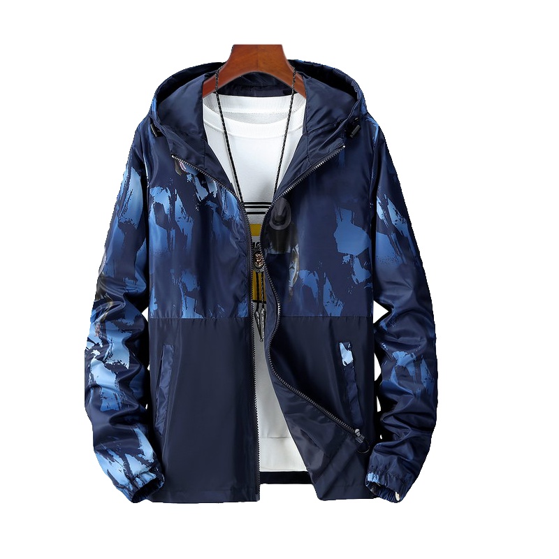 PMMP夹克男大码加肥外套男士潮胖子春秋宽松男装肥佬新款休闲百搭上衣