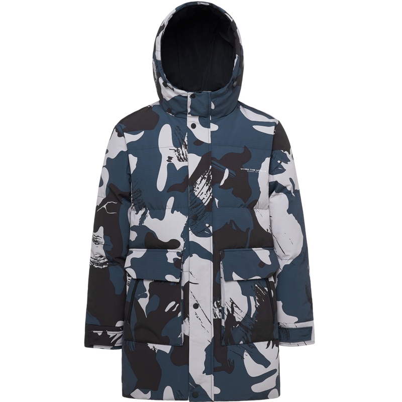 波司登羽绒服男新款连帽中长款时尚冬季男士外套_1