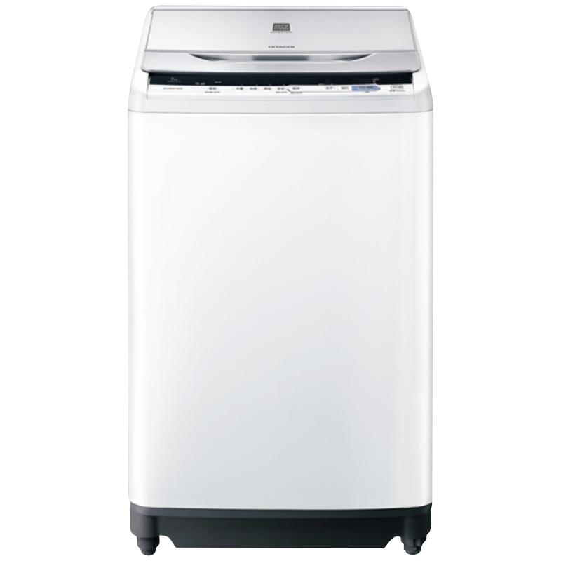 日立(HITACHI) 8公斤全自动变频波轮洗衣机大容量 瀑布强力洗 桶自洁 疏松理衣XQB80-BCV