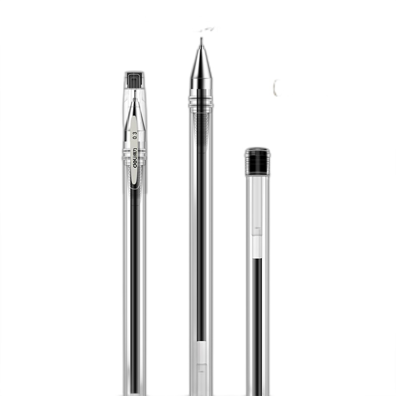 得力(deli)0.3mm财务中性记账笔