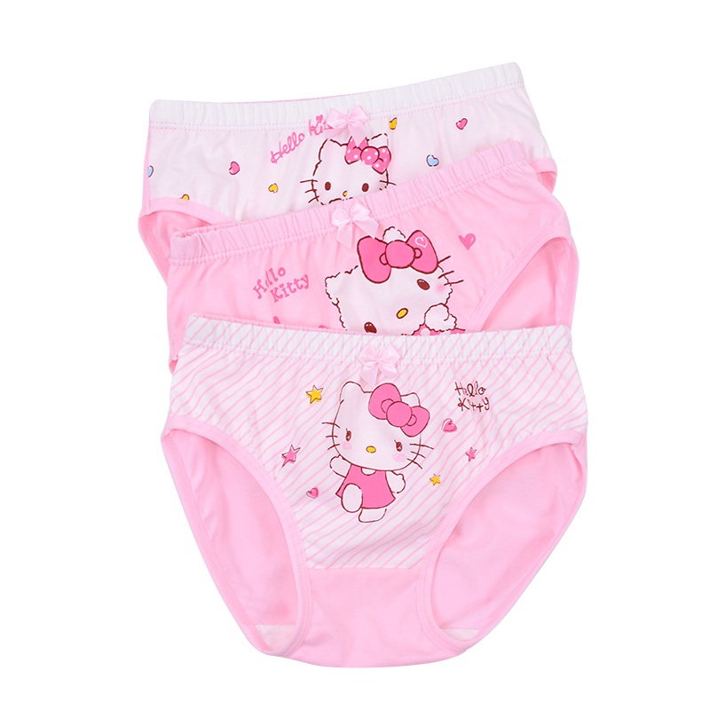 凯蒂猫儿童内裤女童纯棉中学生内裤中腰女生三角内裤大童女孩内裤