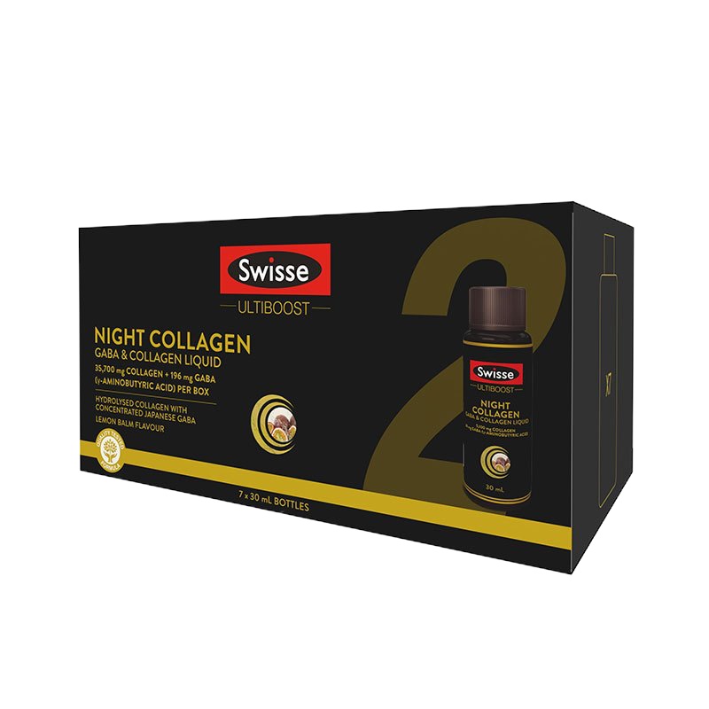 Swisse 小Q瓶TMγ-氨基丁酸胶原蛋白饮料7x30毫升