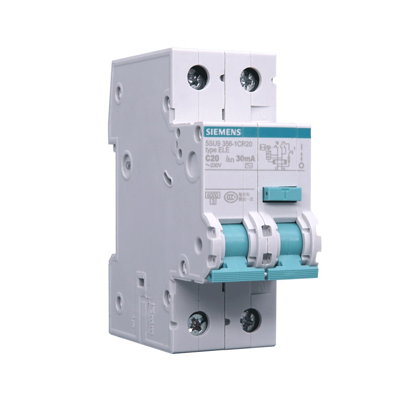 西门子(SIEMENS) 漏电保护器1P+N 20A带漏保5SU93561CR20