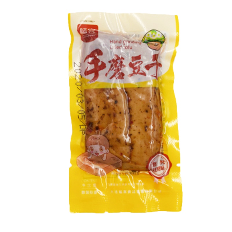 嗑客 手磨豆腐干小包装 休闲小零食孜然味500g